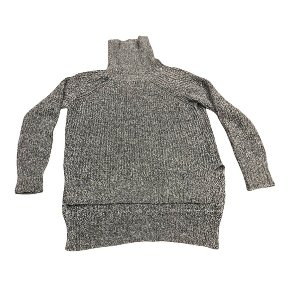 Express Sweaters - Express Sweater Womens Small Gray Turtleneck Wool Blend Knit Sweatshirt Ladies